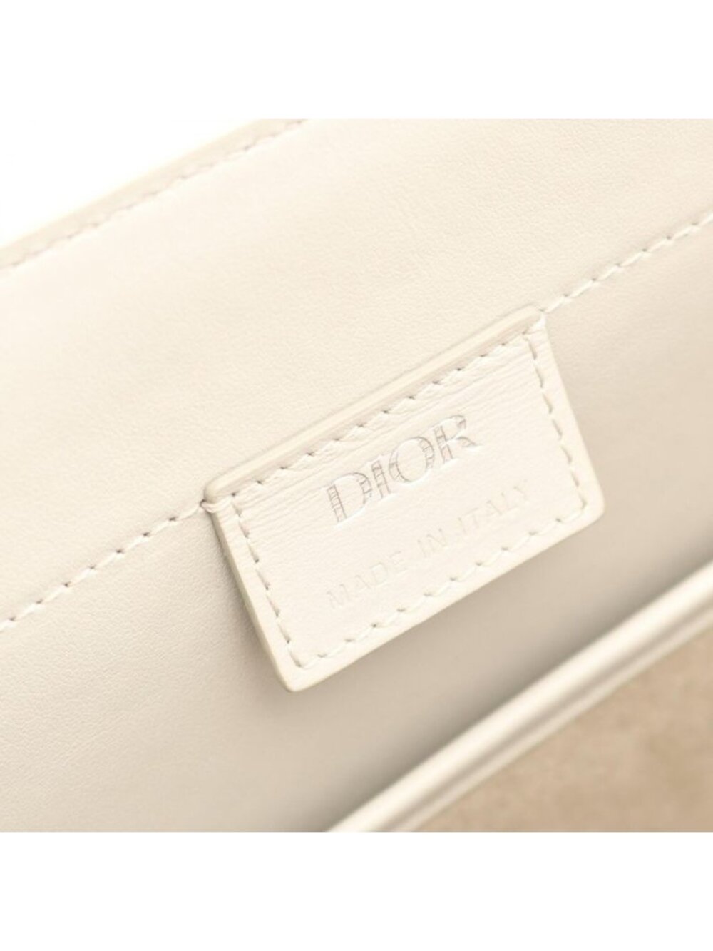 Dior Tote CD Diamond Color Gray Canvas Leather - Picture 4 of 8